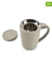 Salt and Pepper 2er-Set: Teebecher "Hi!Tea" in Grau - 600 ml