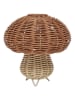 OYOY mini Lampa stołowa LED "Mushroom" w kolorze beżowo-jasnobrązowym - 15 x Ø 15 cm