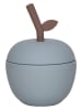 OYOY mini Drinkbeker "Apple" blauwgrijs - vanaf 6 maanden