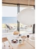 OYOY living design 2-delige set: placemats "Zebura" crème/beige - (L)34 x (B)45 cm