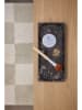 OYOY living design Baumwoll-Teppich ''Chess'' in Creme/ Beige - (L)80 x (B)48 cm
