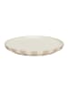 OYOY living design Speiseteller ''Toppu'' in Weiß/ Grau - Ø 26,5 cm
