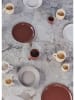 OYOY living design 2-delige set: koppen "Yuka" crème - (B)8 x (H)7,5 x (D)11 cm