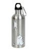 Könitz Trinkflasche "Funny Cats" in Silber/ Weiß - 600 ml