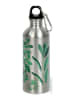 Könitz Drinkfles "My Favourite Tea" zilverkleurig/groen - 600 ml