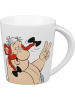 Könitz Mok "Asterix & Obelix" wit/beige - 380 ml