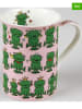 Könitz 2er-Set: Kaffeetassen "Frösche" in Rosa/ Grün - 330 ml