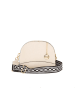 Mia Tomazzi Leder-Umhängetasche "Marghera" in Creme - (B)26 x (H)20 x (T)8 cm