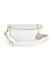 Mia Tomazzi Leder-Brustbeutel "Perugino" in Weiß - (B)23 x (H)13 x (T)2 cm