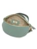 Mia Tomazzi Leder-Brustbeutel "Perugino" in Mint - (B)23 x (H)13 x (T)2 cm