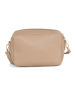 Mia Tomazzi Leder-Umhängetasche "Astolfo" in Beige - (B)23 x (H)16 x (T)11 cm