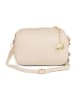 Mia Tomazzi Leder-Umhängetasche "Astolfo" in Beige - (B)23 x (H)16 x (T)11 cm