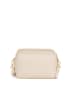 Mia Tomazzi Leder-Umhängetasche "Astolfo" in Beige - (B)23 x (H)16 x (T)11 cm