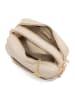 Mia Tomazzi Leder-Umhängetasche "Astolfo" in Beige - (B)23 x (H)16 x (T)11 cm