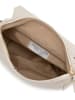 Pia Sassi Leder-Umhängetasche "Monte Avella" in Creme - (B)25 x (H)23 x (T)7 cm