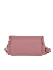 Pia Sassi Leder-Umhängetasche "Corno Baitone" in Altrosa - (B)24 x (H)14 x (T)10 cm