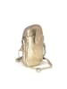 Pia Sassi Leren schoudertas "Serottini" goudkleurig - (B)11 x (H)19 x (D)2 cm