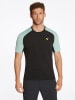 Ziener Fahrradshirt "Nentin" in Schwarz/ Türkis