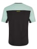 Ziener Fietsshirt "Nentin" zwart/turquoise