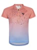 Ziener Fahrradtrikot "Nestel" in Hellblau/ Lachs