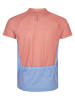 Ziener Fietsshirt "Nestel" lichtblauw/zalmroze