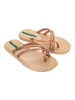 Ipanema Teenslippers beige/goudkleurig