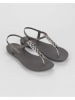 Ipanema Teensandalen antraciet/zilverkleurig