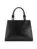 Puccini Henkeltasche in Schwarz - (B)34 x (H)25 x (T)10 cm