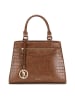 Puccini Henkeltasche in Hellbraun - (B)34 x (H)25 x (T)10 cm