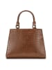 Puccini Henkeltasche in Hellbraun - (B)34 x (H)25 x (T)10 cm