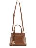 Puccini Henkeltasche in Hellbraun - (B)34 x (H)25 x (T)10 cm