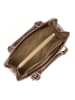 Puccini Henkeltasche in Hellbraun - (B)34 x (H)25 x (T)10 cm