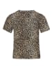 Fresh Made Shirt in Beige/ Schwarz