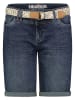 Sublevel Jeans-Bermudas in Dunkelblau