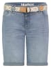 Sublevel Jeans-Bermudas in Hellblau