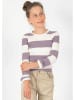 Blue Effect Longsleeve paars/wit