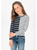 Blue Effect Longsleeve donkerblauw/wit