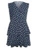 Blue Effect Jurk donkerblauw
