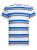 Blue Effect Shirt blauw/grijs/wit