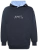 Blue Effect Hoodie donkerblauw