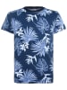 Blue Effect Shirt donkerblauw