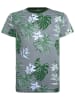 Blue Effect Shirt in Grau