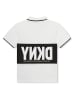 DKNY Poloshirt zwart/wit