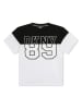 DKNY Shirt in Weiß/ Schwarz