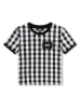 DKNY Shirt in Schwarz/ Weiß