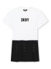 DKNY Blousejurk wit/zwart
