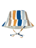 Lässig Wende-Sonnenhut in Bunt/ Creme