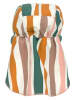 Lässig Schirmmütze in Creme/ Bunt
