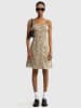 BIG STAR Kleid in Khaki/ Orange