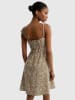 BIG STAR Kleid in Khaki/ Orange
